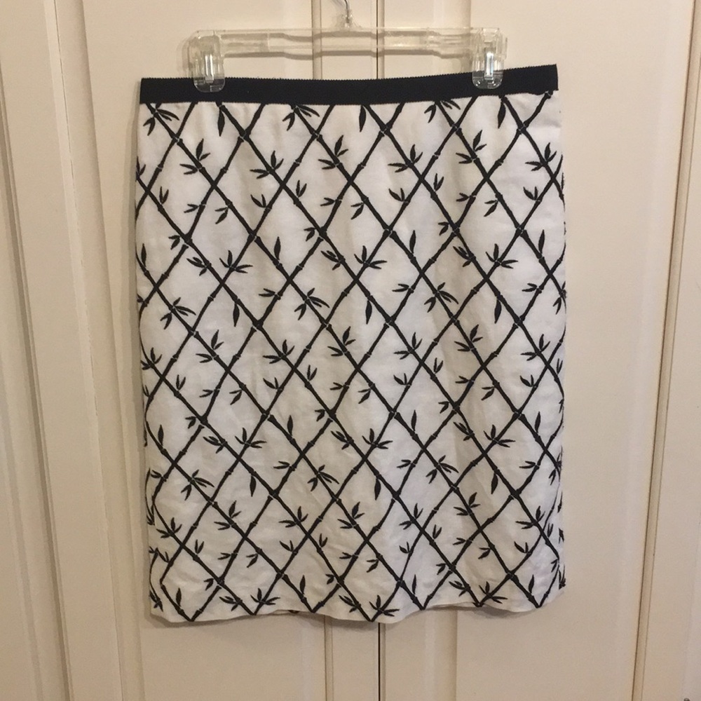 Sz 10 Talbots linen and rayon skirt